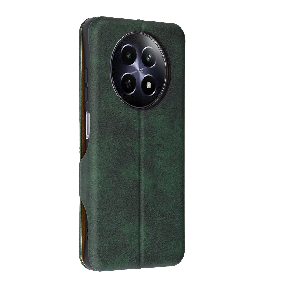 Husa de protectie Techsuit Safe Wallet Plus compatibil cu Realme 12 / 12x, Verde