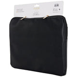 Geanta Guess Computer Sleeve Grained Triangle Logo (GUCS14ZPGTSPSK), for Laptop, Tablet 14", Zipper, Pocket, Eco-Leather, Negru
