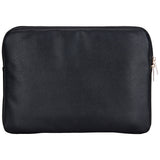 Geanta Guess Computer Sleeve Grained Triangle Logo (GUCS14ZPGTSPSK), for Laptop, Tablet 14", Zipper, Pocket, Eco-Leather, Negru