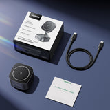 Incarcator Ugreen Wireless 2in1 W526 (35278), MagSafe, for iPhone, Apple Watch, AirPods, USB-C, Foldable, 25W, 3A, Qi2- Black