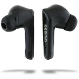 Casti Guess Flat Classic Logo Electroplated (GUTWST7FCEEK), Bluetooth 5.4, TWS, Microphone, 300mAh, Negru