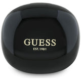 Casti Guess Flat Classic Logo Electroplated (GUTWST7FCEEK), Bluetooth 5.4, TWS, Microphone, 300mAh, Negru