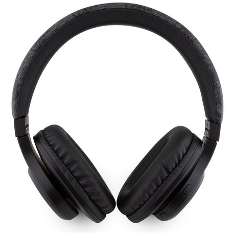 Casti Guess Wireless 4G Tone on Tone Script Logo (GUBH604FEMK), Bluetooth 5.3, USB-C, Over-ear, 300mAh, Negru