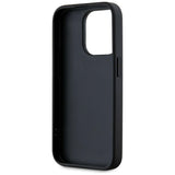 Husa de protectie Karl Lagerfeld Saffiano Athleisure Stripes Cord (KLHCP15LPAMSCNSR) compatibil cu iPhone 15 Pro, Rosu