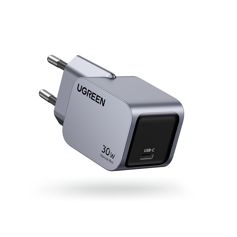 Incarcator Ugreen Nexode Pro X703 (35006), Type-C, GaN, Fast Charging, 30W, 3A, PD3.0, QC4.0+, Gri