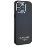 Husa de protectie Karl Lagerfeld Hardcase Leather (KLHCP15LPGWCMKHK) compatibil cu iPhone 15 Pro, Hotel RSG
