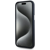 Husa de protectie Karl Lagerfeld Hardcase Leather (KLHCP15LPGWCMKHK) compatibil cu iPhone 15 Pro, Hotel RSG