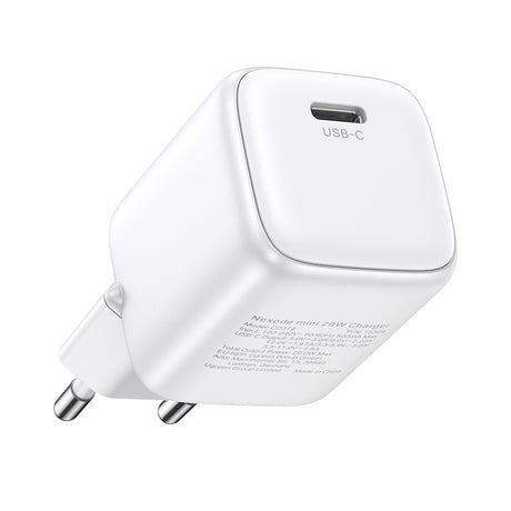 Incarcator Ugreen Nexode CD318 (15324), USB-C, GaN, Fast Charging, 20W, 3A, QC4.0+, Alb