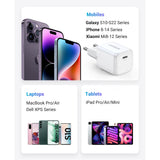 Incarcator Ugreen Nexode CD318 (15324), USB-C, GaN, Fast Charging, 20W, 3A, QC4.0+, Alb