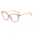 Techsuit Anti-Blue Light Glasses Reflex Metal (F5018-C6), Cat Eye, Maro