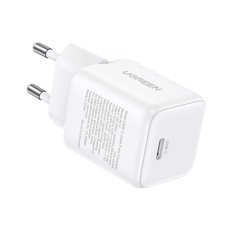Incarcator Ugreen X513 (65009), USB-C, GaN, Fast Charging, 30W, QC4, 5V/3A, Alb