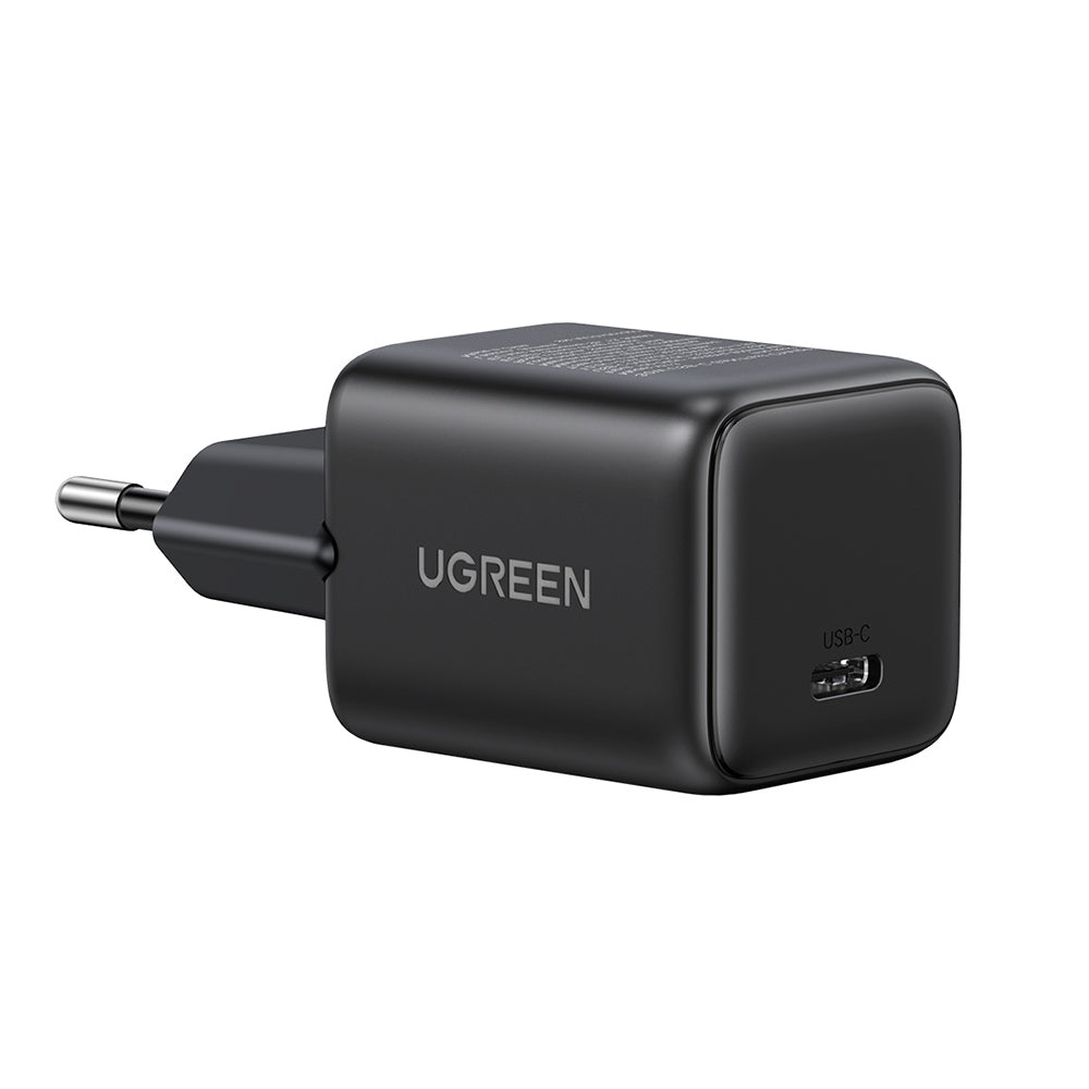 Incarcator Ugreen X513 (65007), USB-C, GaN, Fast Charging, 30W, QC4, 5V/3A, Negru