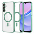 Husa de protectie Techsuit Luxury Crystal MagSafe compatibil cu Samsung Galaxy A15 4G / A15 5G, Verde Deschis