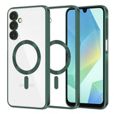 Husa de protectie Techsuit Luxury Crystal MagSafe compatibil cu Samsung Galaxy A16 4G / A16 5G, Deep Green
