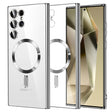 Husa de protectie Techsuit Luxury Crystal MagSafe compatibil cu Samsung Galaxy S24 Ultra, Argintiu