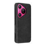 Husa de protectie Techsuit Safe Wallet Plus compatibil cu Huawei Pura 70, Negru