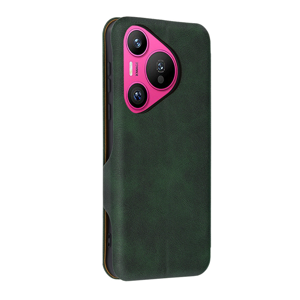 Husa de protectie Techsuit Safe Wallet Plus compatibil cu Huawei Pura 70, Verde