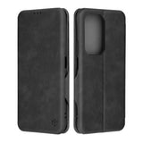 Husa de protectie Techsuit Safe Wallet Plus compatibil cu Honor 200 Lite, Negru