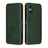 Husa de protectie Techsuit Safe Wallet Plus compatibil cu Sony Xperia 5 VI, Verde