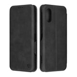 Husa de protectie Techsuit Safe Wallet Plus compatibil cu Sony Xperia 5 VI, Negru