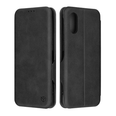 Husa de protectie Techsuit Safe Wallet Plus compatibil cu Sony Xperia 5 VI, Negru