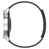 Curea smartwatch Techsuit Watchband 22mm (W074) compatibil cu Samsung Galaxy Watch (46mm)/Watch 3/Gear S3, Huawei Watch GT/GT 2 (46mm), Gri / Orange