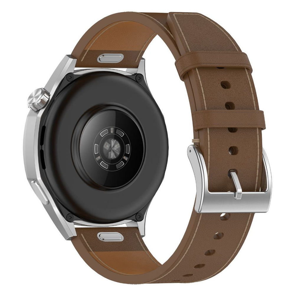 Curea smartwatch Techsuit Watchband 20mm (W073) compatibil cu Samsung Galaxy Watch4/5/Active 2, Huawei Watch GT 3 (42mm)/GT 3 Pro (43mm), Maro