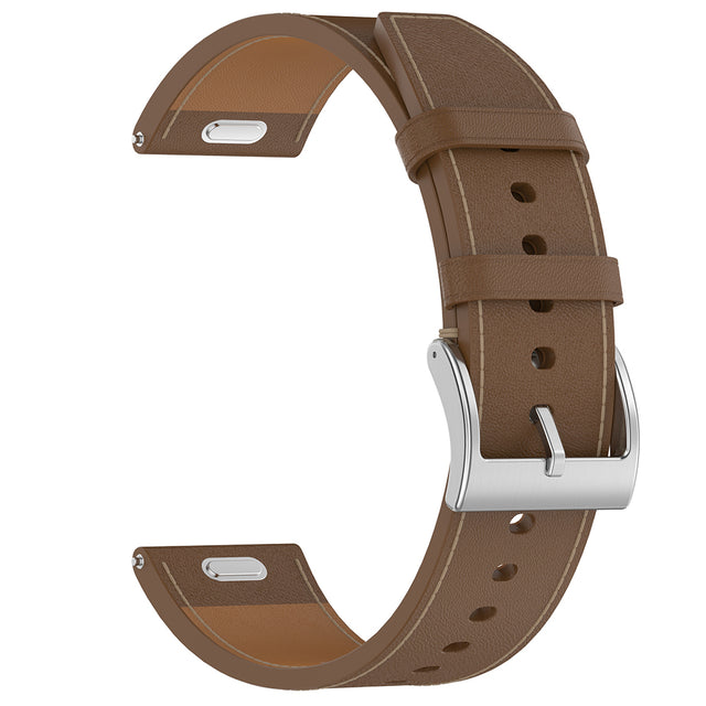 Curea smartwatch Techsuit Watchband 20mm (W073) compatibil cu Samsung Galaxy Watch4/5/Active 2, Huawei Watch GT 3 (42mm)/GT 3 Pro (43mm), Maro