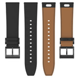 Curea smartwatch Techsuit Watchband 20mm (W073) compatibil cu Samsung Galaxy Watch4/5/Active 2, Huawei Watch GT 3 (42mm)/GT 3 Pro (43mm), Alb