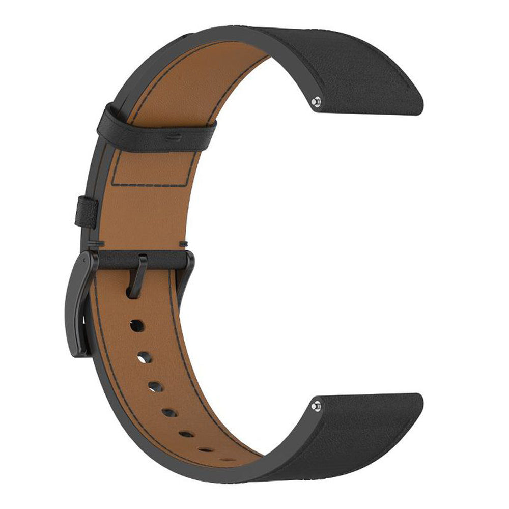 Curea smartwatch Techsuit Watchband 22mm (W073) compatibil cu Samsung Galaxy Watch (46mm)/Watch 3/Gear S3, Huawei Watch GT/GT 2/GT 3 (46mm), Negru