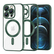 Husa de protectie Techsuit Luxury Crystal MagSafe compatibil cu iPhone 12 Pro Max, Deep Green