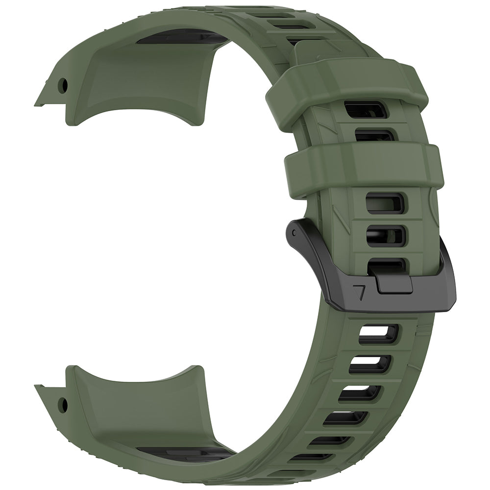 Curea smartwatch Techsuit Watchband (W077) compatibil cu Garmin Instinct 3 45mm / Instinct 3 45 Solar, Verde