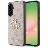 Husa de protectie Guess Hardcase 4G compatibil cu Samsung Galaxy A56 5G, Roz