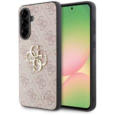Husa de protectie Guess Hardcase 4G compatibil cu Samsung Galaxy A56 5G, Roz