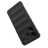 Husa de protectie Techsuit Magic Shield compatibil cu Xiaomi Redmi Note 14 4G (Standard), Negru