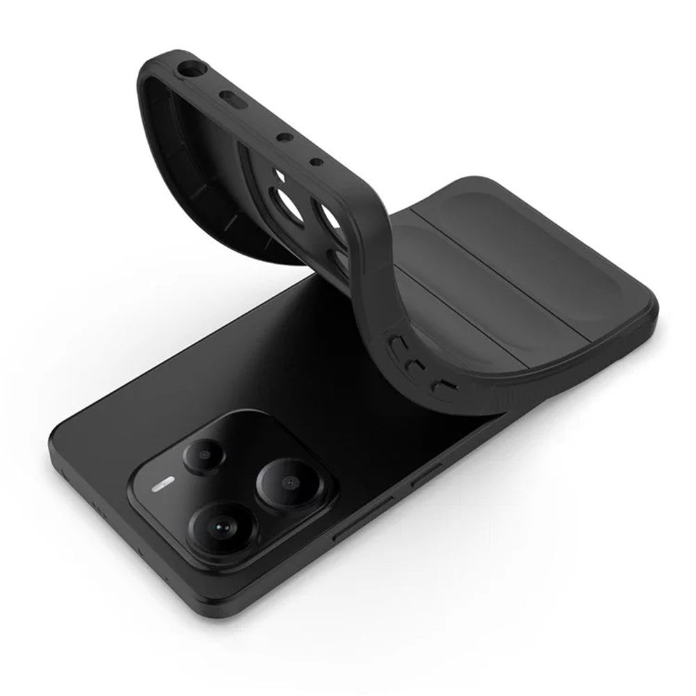 Husa de protectie Techsuit Magic Shield compatibil cu Xiaomi Redmi Note 14 4G (Standard), Negru