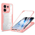 Folie de protectie Techsuit ColorVerse 360 Series + compatibil cu Oppo Reno13, Roz