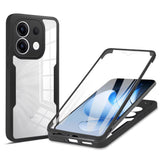 Folie de protectie Techsuit ColorVerse 360 Series + compatibil cu Oppo Reno13, Negru