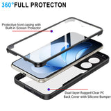Folie de protectie Techsuit ColorVerse 360 Series + compatibil cu Oppo Reno13 Pro, Roz