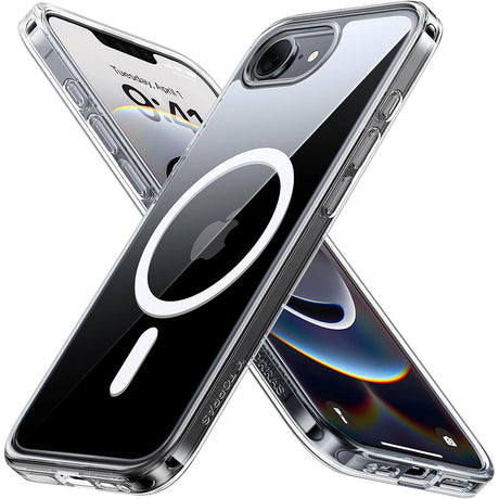 Husa de protectie Torras Guardian Magnetic Series compatibil cu iPhone 16e / iPhone 17e, Transparent