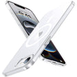 Husa de protectie Torras OriginFit-Mag Series compatibil cu iPhone 16e / iPhone 17e, Transparent