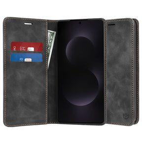 Husa de protectie Techsuit Confy compatibil cu Samsung Galaxy S25 Edge, Negru