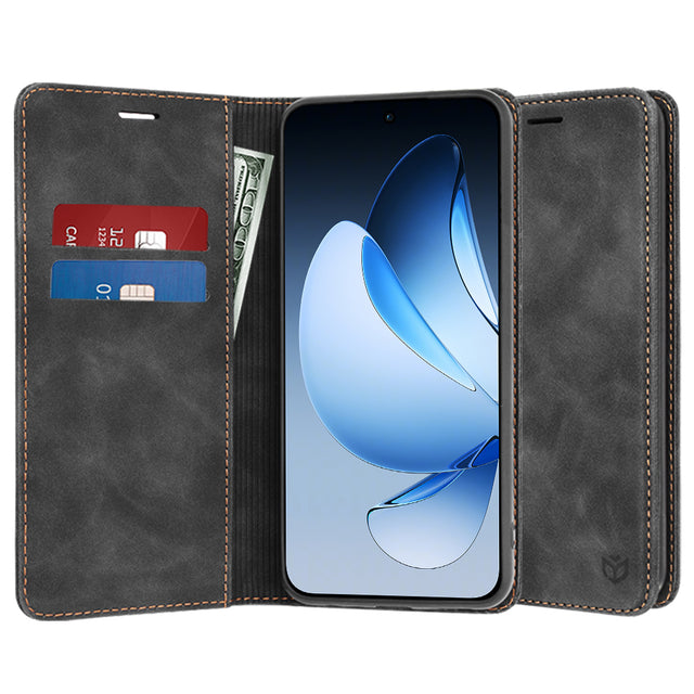 Husa de protectie Techsuit Confy compatibil cu Oppo Reno13, Negru