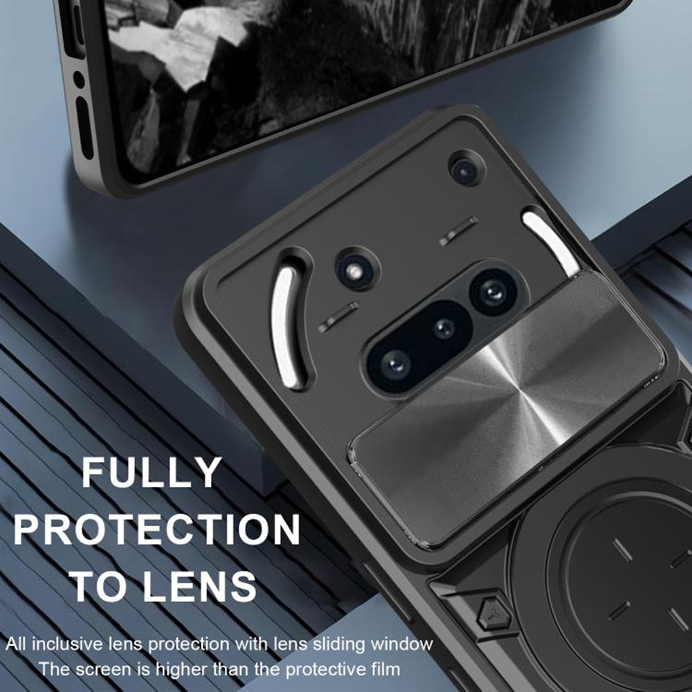 Husa de protectie Techsuit CamGuard Pro compatibil cu Nothing Phone (3a), Albastru