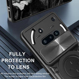 Husa de protectie Techsuit CamGuard Pro compatibil cu Nothing Phone (3a), Albastru