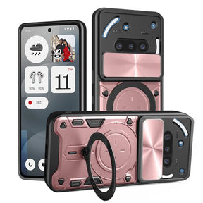 Husa de protectie Techsuit CamGuard Pro compatibil cu Nothing Phone (3a), Roz Auriu