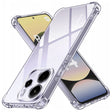 Husa de protectie Techsuit Shockproof Clear Silicone compatibil cu Xiaomi Redmi Note 14 4G (Standard), Transparent