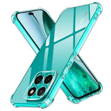 Husa de protectie Techsuit Shockproof Clear Silicone compatibil cu Honor X8c, Transparent