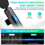 Casti Techsuit (set de 2) Lavalier Wireless XtreamMic (LW1), with Receiver, Lightning Connector, for iPhone Plug & Play, Collar Clip, Negru