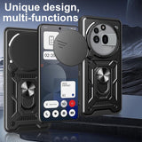 Husa de protectie Techsuit CamShield Series compatibil cu Nothing Phone (3a) Pro, Albastru